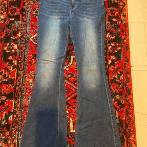 Classic Blue Flared Women's Jeans